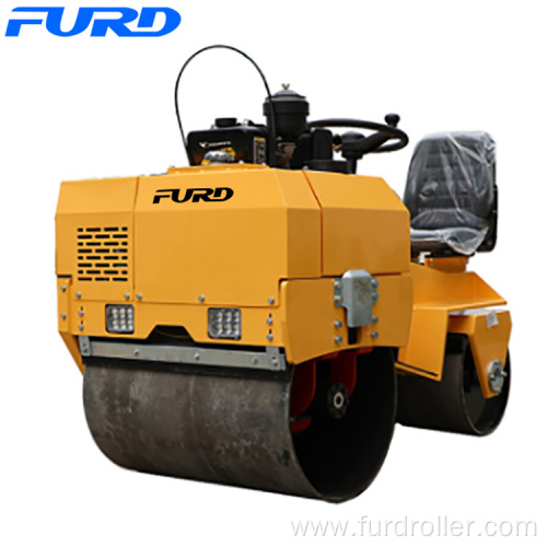 Small Vibratory Road Roller Machine with Seat